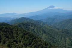 安堵の山頂