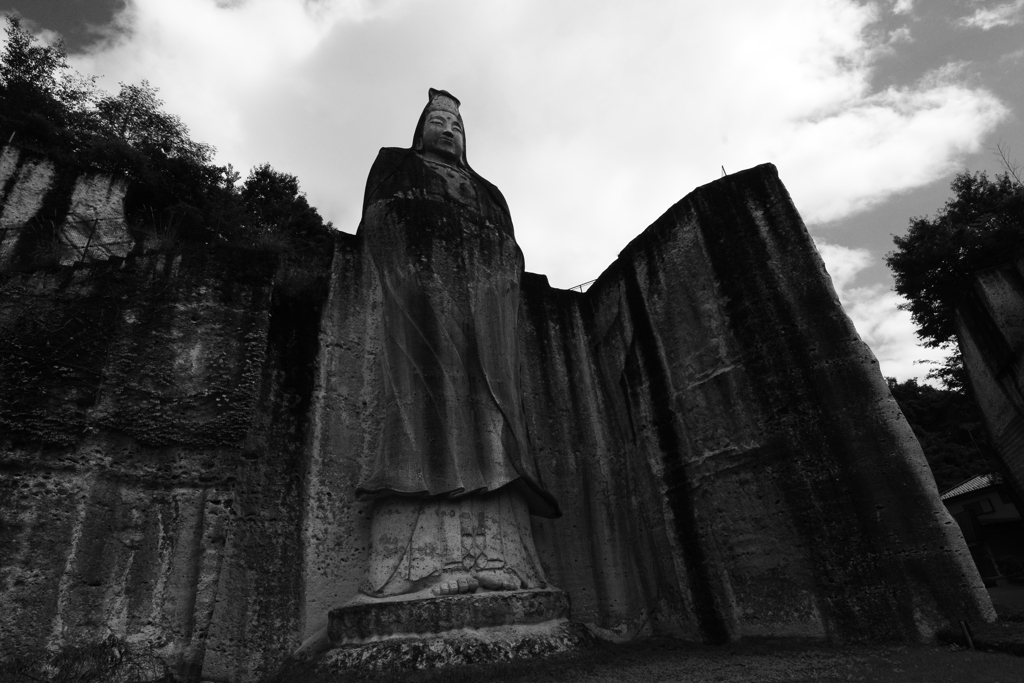 平和観音に再会