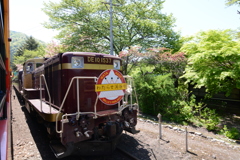 トロッコすれちがい