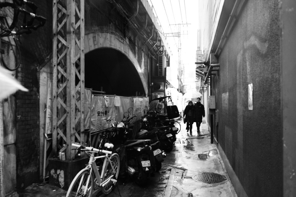 ガードのある風景