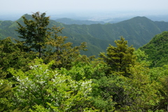 御嶽山と日の出山