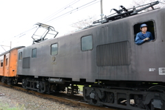 古い電気機関車