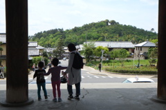 山門からの眺め