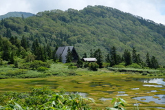 洒落た山小屋