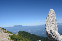 おんたけさんを眺めて