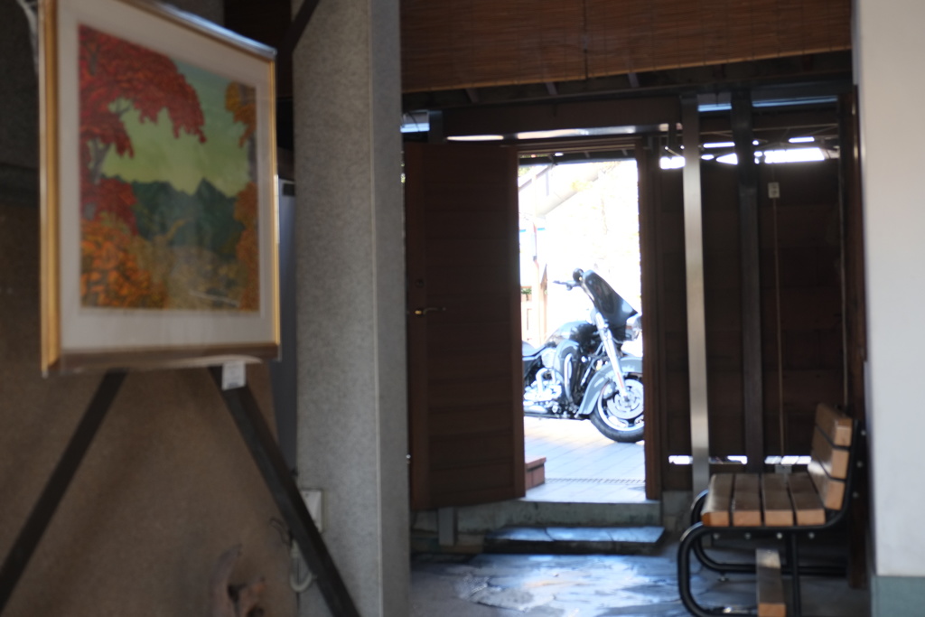 バイクのある風景