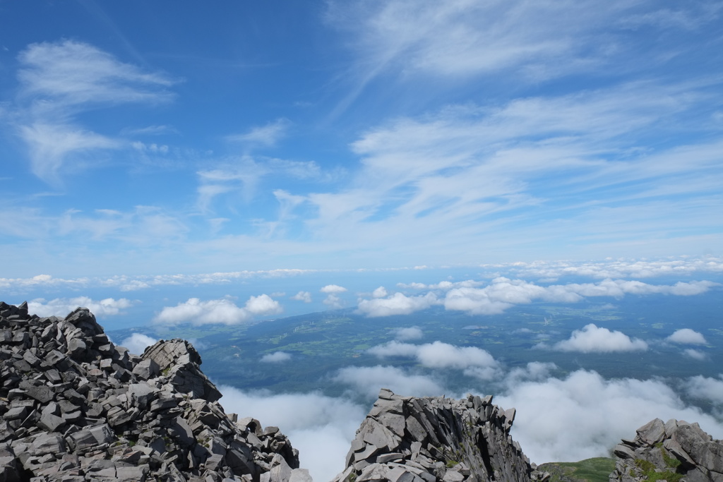 鳥海山頂