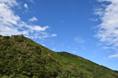 山と空