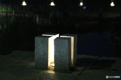 灯りの道しるべ