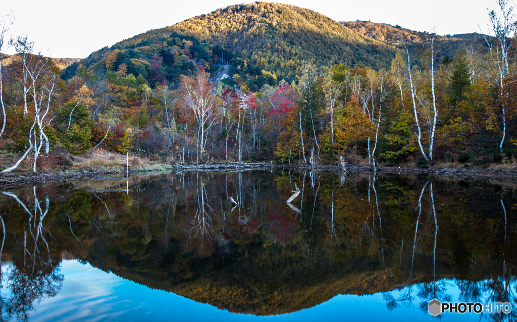 乗鞍紅葉　２.まいめの池