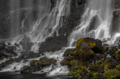 白糸の滝（切取り）