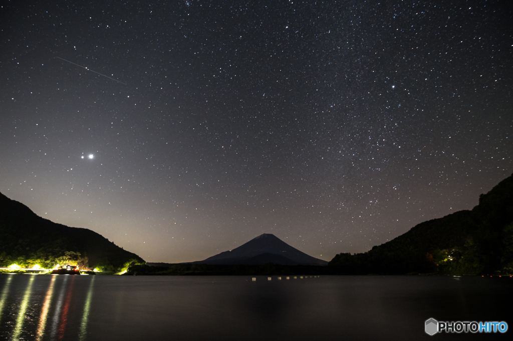 普通に星空