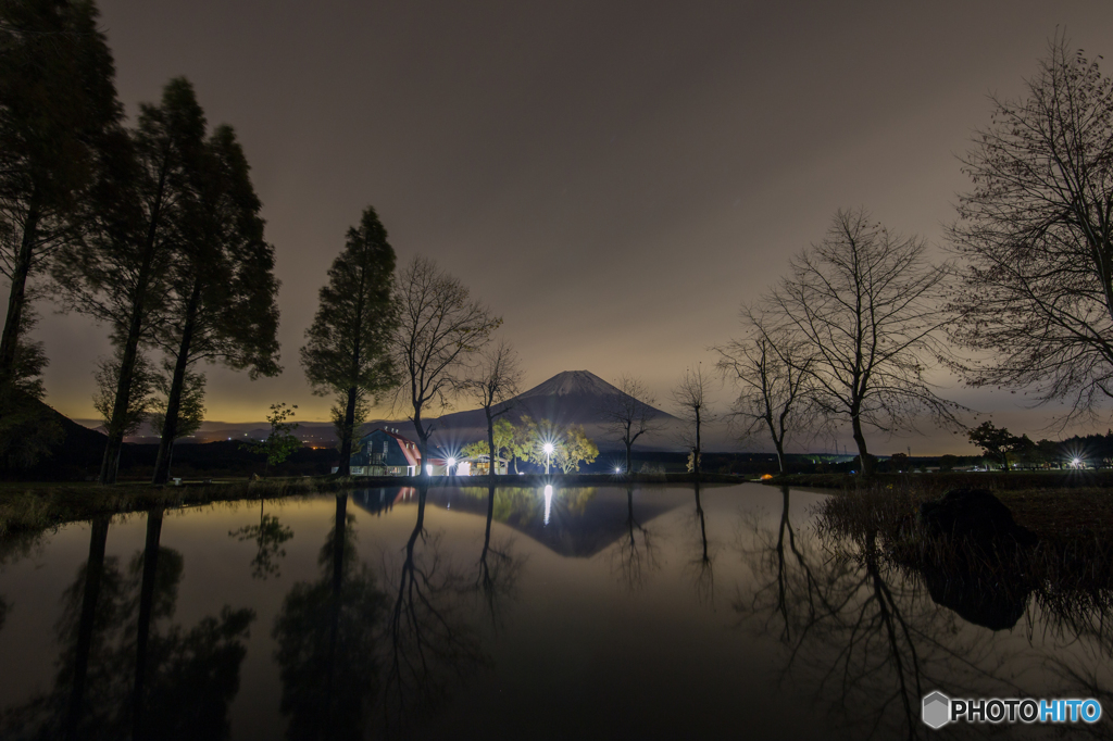 fuji　冠雪