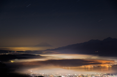 高ボッチ・夜景（長秒）