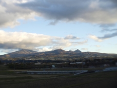 川場からの赤城山？