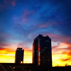 sun set*