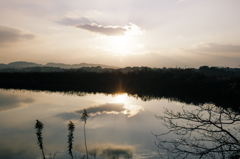 夕暮れの情景