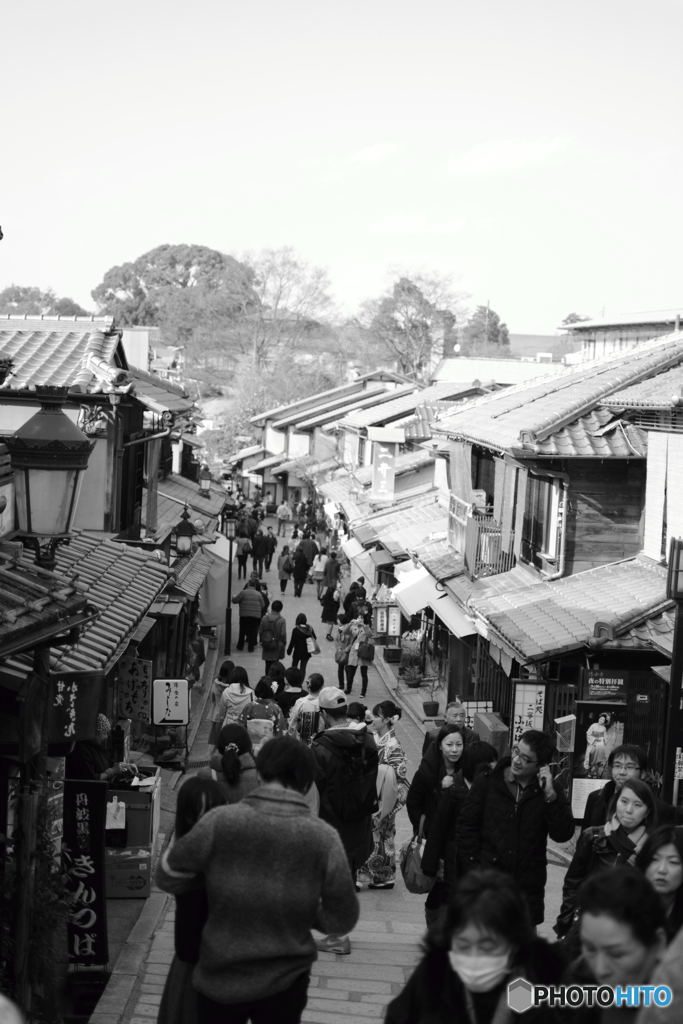 京の街並み