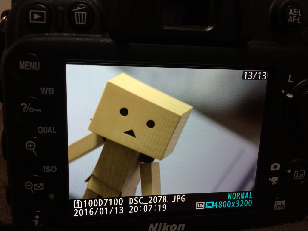 試し撮り