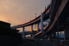 川埼　夕焼け