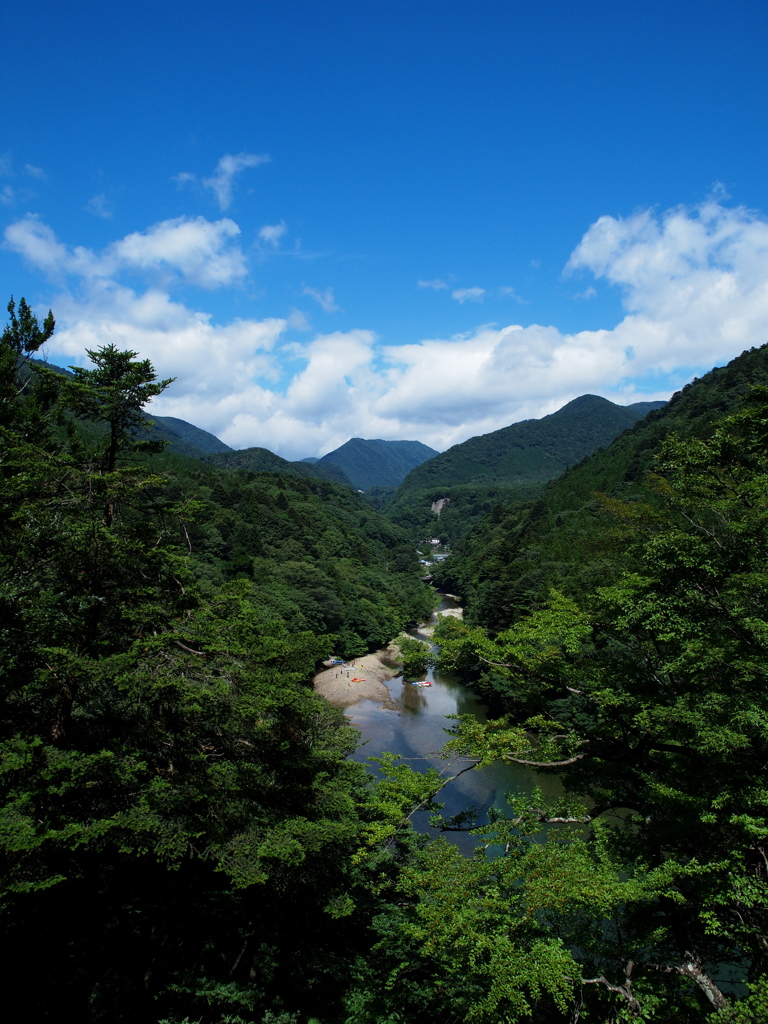 高原の青空と・・・