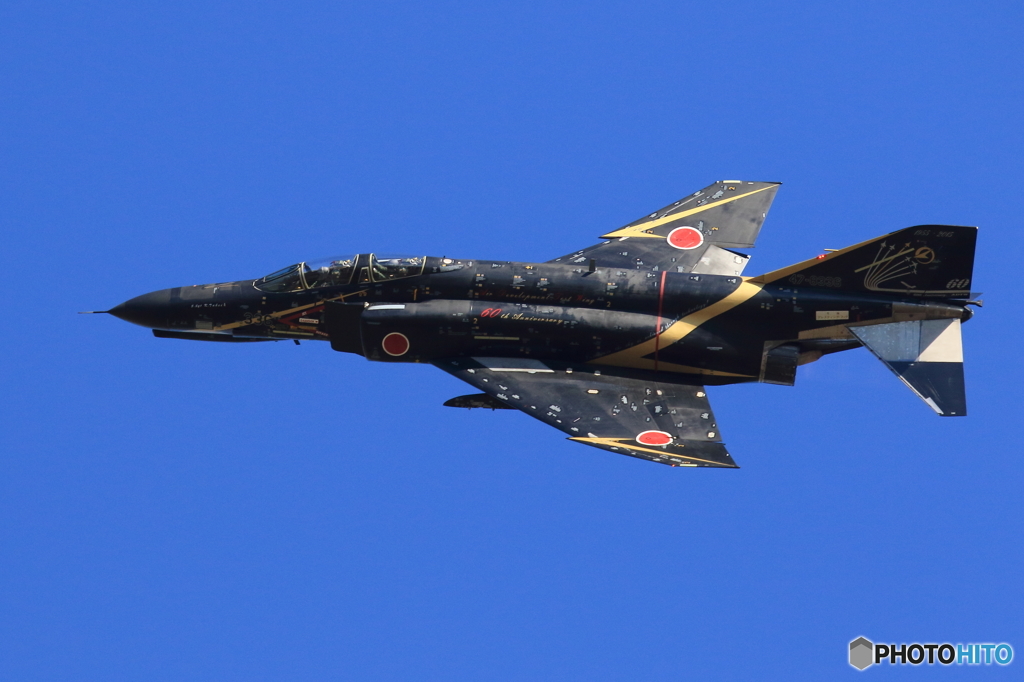 岐阜基地航空祭　60周年記念塗装　ブラックファントム　1