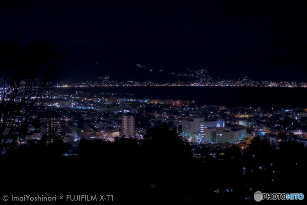 岡谷市の夜景