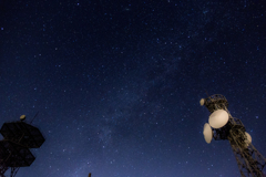 高ボッチ高原の星空