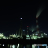網干の工場夜景