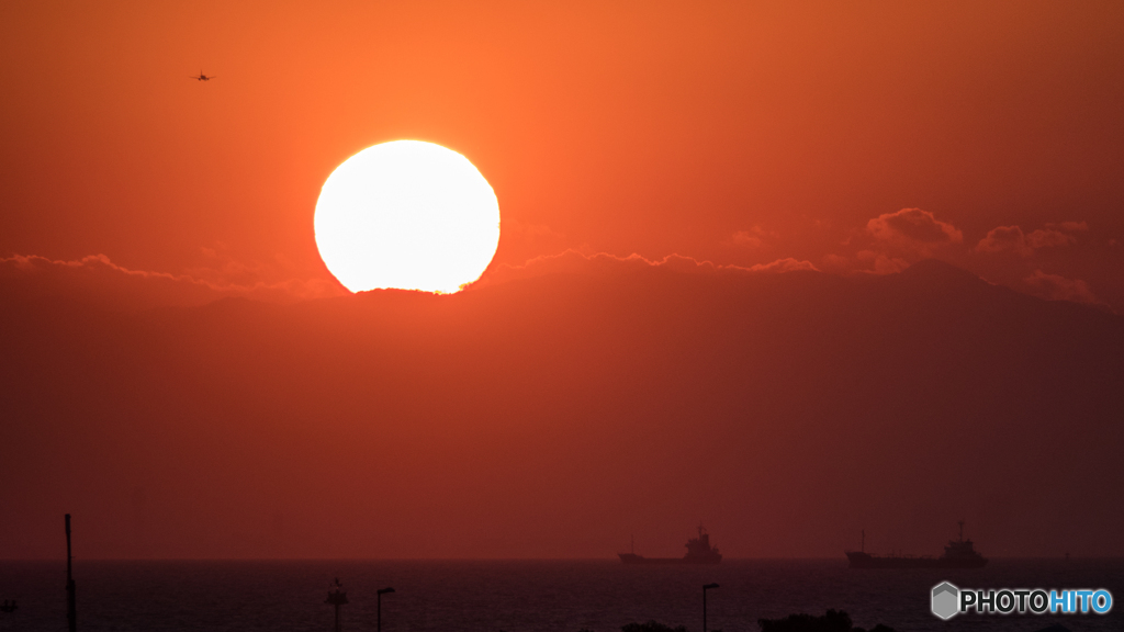 千葉ポートパークより夕景