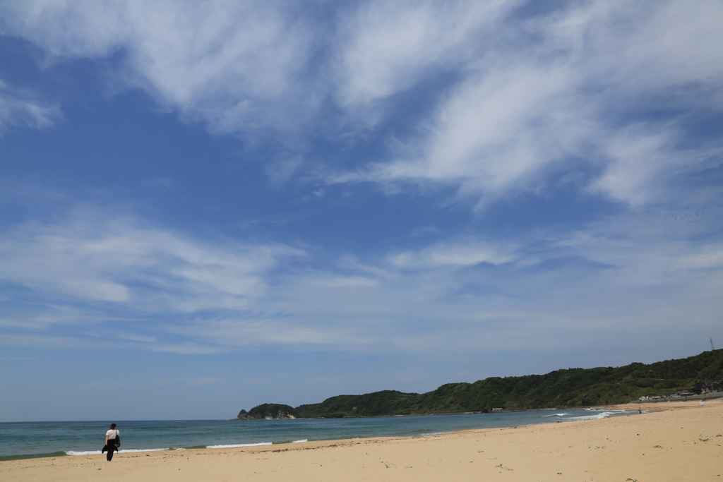 島根県　馬路　琴が浜