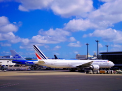 おフランスのお飛行機