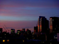 桜木町の夕空その1