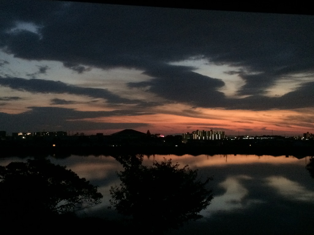 平成27年夕闇