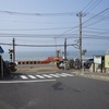 江ノ電 鎌倉高校前駅の踏切