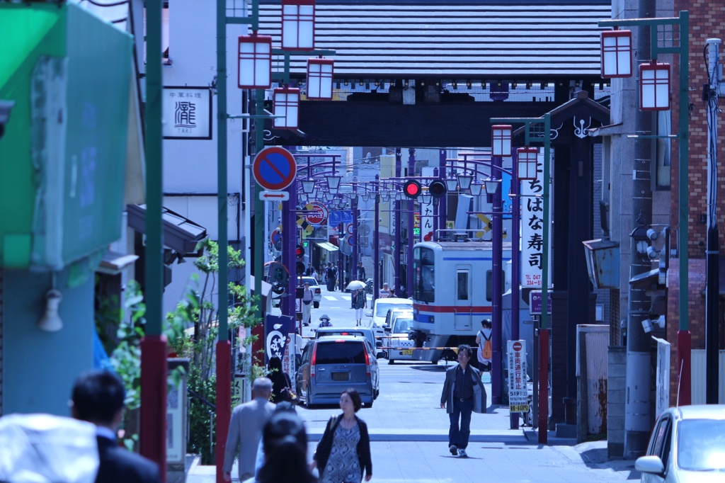 中山の参道
