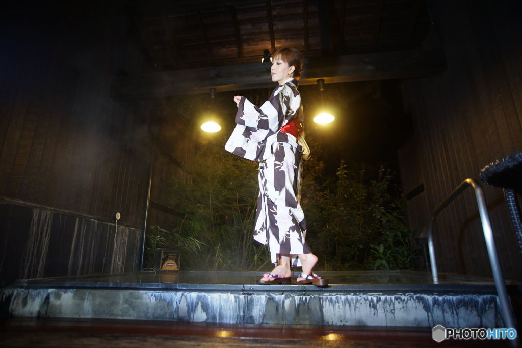 美女の浴衣姿３