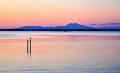 霞ヶ浦夕景