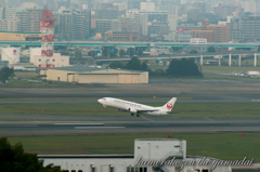 飛行機　JAL