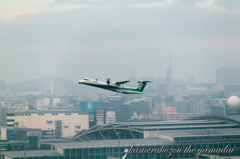 飛行機　ANA