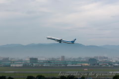I飛行機　ANA