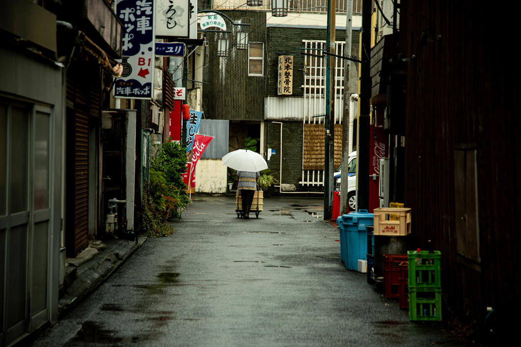 雨天、小田原散策