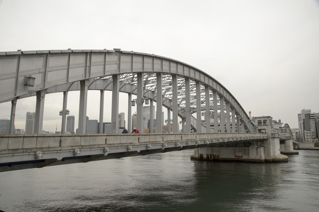 お写ん泊最終日　両国～月島～勝鬨橋～築地～代々木明治神宮　編