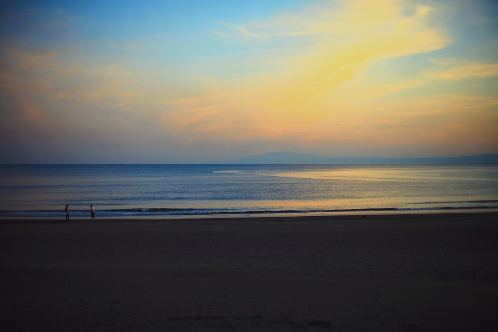 片瀬海岸西浜