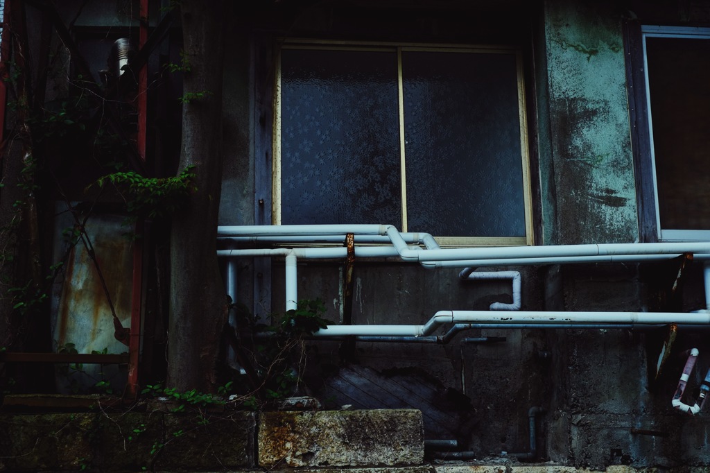 川沿いの家