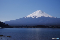 河口湖より