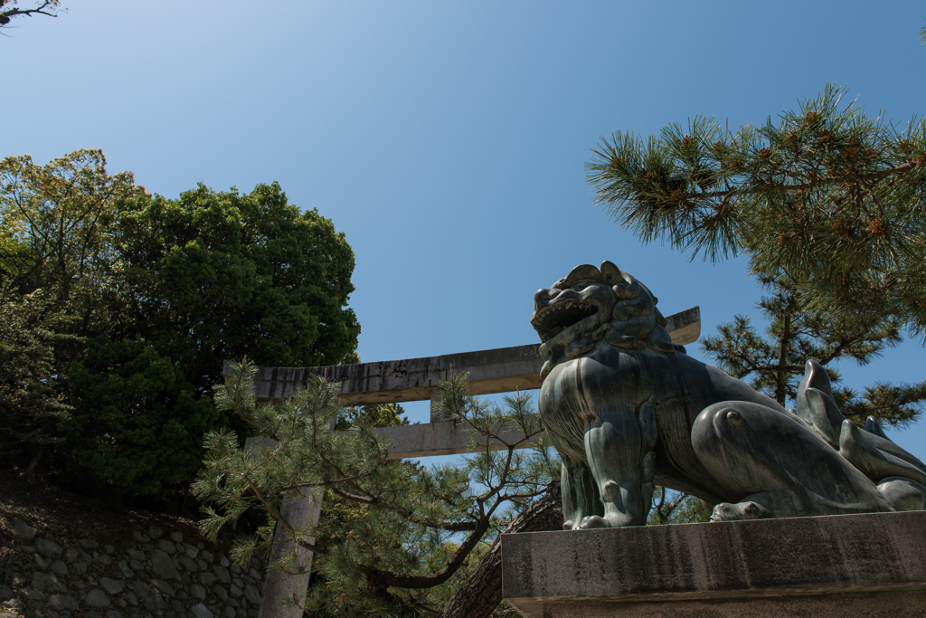宮島 厳島神社参道の大鳥居