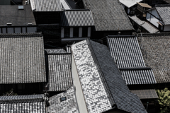 平戸の街の屋根