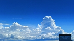 夏空がキター