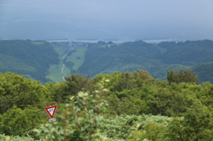 ドンデン山から見下ろす
